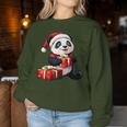 Pandas Christmas Sweatshirt Frauen Lustige Geschenke