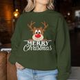 Reindeer Cute Christmas Jumper Cute Women's Sweatshirt Frauen Lustige Geschenke