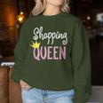 Shopping Queen Friday Xmas Day After Thanksgiving S Sweatshirt Frauen Lustige Geschenke