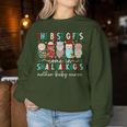 Small Packages Mother Baby Nurse Christmas Mom Baby Nurse Women Sweatshirt Personalized Gifts