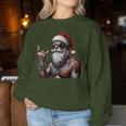 Tattooed Santa Claus Inked Christmas & Women Sweatshirt Frauen Lustige Geschenke