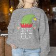 Children's Father Mother Baby Elf Family Outfit Christmas Sweatshirt Frauen Lustige Geschenke