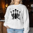 Bowling Game Skittles Sweatshirt Frauen Lustige Geschenke