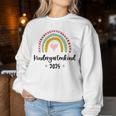 Children's Nursery 2025 Rainbow Nursery Sweatshirt Frauen Lustige Geschenke