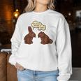 Easter Bunny Easter Easter Outfit Easter Bunny Sweatshirt Frauen Lustige Geschenke