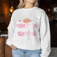 My First Mother's Day As A Grandma 2025 Mother's Day Women Sweatshirt Personalized Gifts