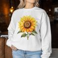 Florist And Sunflower Sweatshirt Frauen Lustige Geschenke