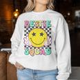 Groovy Bestie Squad Best Friends Matching Girls Boys Women Sweatshirt Personalized Gifts