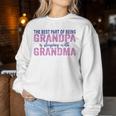 La Mejor Parte De Ser Abuelo Es Dormir Con La Abuela Sudadera Mujer Regalos divertidos