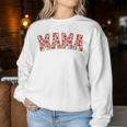 Mama Of The Berry First Birthday Strawberry Family Matching Women Sweatshirt Funny Gifts