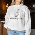 Mama Goose Est 2025 Mother's Day New Mama Mommy Mom To Be Women Sweatshirt Personalized Gifts
