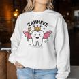 Zahnfee Zahnfee Zahnfee Women's Sweatshirt Frauen Lustige Geschenke