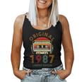 37Th Birthday Original Womenintageintage 1987 Tank Top Frauen