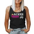 Acker Queen Bäuerin Traktor Bauernhof Spruch Landwirtin Tank Top Frauen