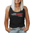 Aunt Pit Crew Race Car Birthday Family Matching Pit Crew Women Tank Top