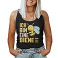 I Am A Bee I Minimalist Bee Costume Tank Top Frauen