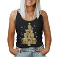 Beer Christmas Pyjamas Christmas Tree Pjs Brew Dad Men Tank Top Frauen