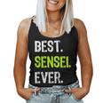 Best Sensei Ever Martial Arts Teacher Tank Top Frauen