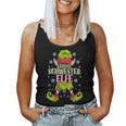 Big Sister Elf Christmas Outfit Christmas Family Tank Top Frauen