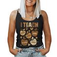 Black History Month Melanin I Teach Black History Teacher Women Tank Top