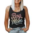 Boy Mom Son Family Mother's Day Mama Of Boys Tie Dye Women Tank Top