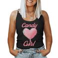 Candy Floss Women's Girls Juniors Women's Tank Top Frauen