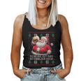 Christmas Santa Beer Scheiße Ist Das Besinnlich Here Tank Top Frauen