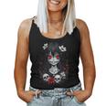 Creepy Kawaii Goth Girl Horror Anime Aesthetic Women Tank Top