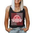 Cute Valentines Vibes Groovy Valentine Day Kid Women Tank Top