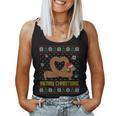 Dachshund Christmas Jumper Women's Christmas Jumper Ugly Tank Top Frauen