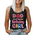 Dad And Mom Birthday Girl Family Party Decorations Women Tank Top