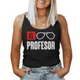 El Professor Money Costume Work Glasses Teacher's Tank Top Frauen