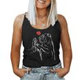 English Bulldog Love Bully Woman Tank Top Frauen