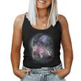 Ferrets Howling At The Moon Shirt Ferret Women Tank Top