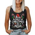 First Christmas As Mom 2024 Family Matching New Mom 1St Time Women Tank Top