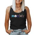 Frozen Dad And Mom Birthday Mommy Family Party Snowman Women Tank Top