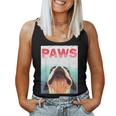 Boston Terriers Paws Dog Mom Dad Boston Terrier Lovers Women Tank Top