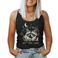 Funny Raccoon Tank Top for Women | Quirky Statement Piece