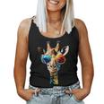 Giraffe With Sunglasses Tank Top Frauen