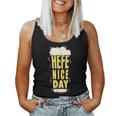 Hefeweizen Yeast Nice Day For A Wheat Beer Fan Tank Top Frauen