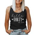 Hello Thirty Est 1995 30 Years Old 30Th Birthday For Women Women Tank Top