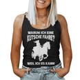 Horse Carriage Driving Carriage Coach Tank Top Frauen