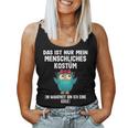 This Is My Human Costume Owl Tank Top Frauen