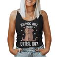 Ich Mag Halt Otter Seeotter Children's Girls' Women's Tank Top Frauen