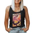 It's Ninjesus 80S Action Film Parody Christian Jesus Tank Top Frauen