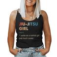 Jiu-Jitsu Girl Definition Jiu-Jitsu Regalo Para Niñas Camiseta sin mangas para mujer