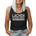 Lachen Ist Die Beste Medizin Nurse Nurse Tank Top Frauen