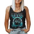 Level 40 Years Birthday Man Woman 1982 Gamer Tank Top Frauen