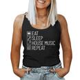 Mangez La Musique De Dortoir Edm Dj House Music Débardeur pour femme