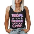 Mom And Dad Birthday Girl Unicorn Family Party Decorations Women Tank Top
